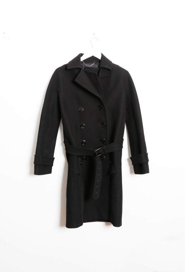 Classic Belted Trench Coat - 6