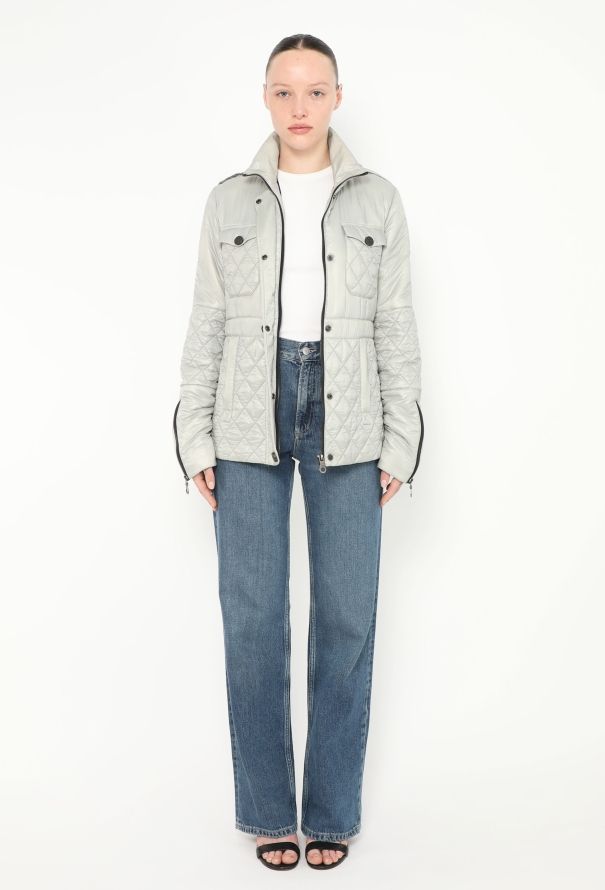 Chanel 2010 Quilted 'CC' Puffer Jacket - 2