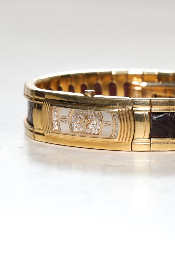 Mauboussin 18k Yellow Gold & Diamond Wristwatch - 4