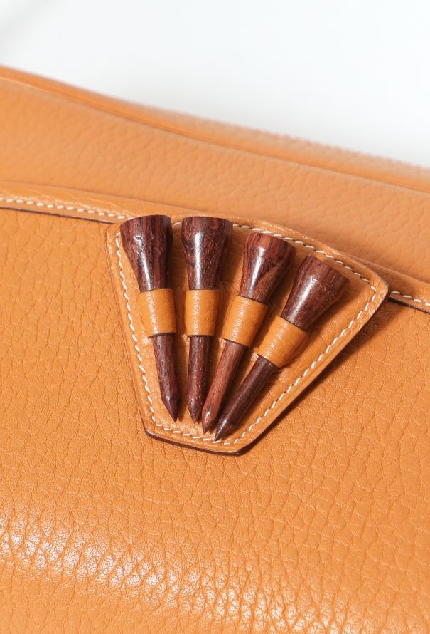 Hermès '80s Ardennes Golf Tee Bag - 13