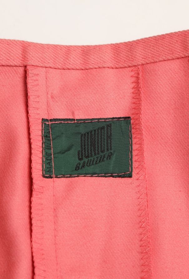 Jean Paul Gaultier 1989 Lace-up Denim Skirt - 5