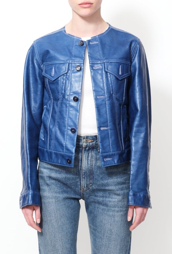 Comme des Garçons 2016 Structured Leather Jacket - 1