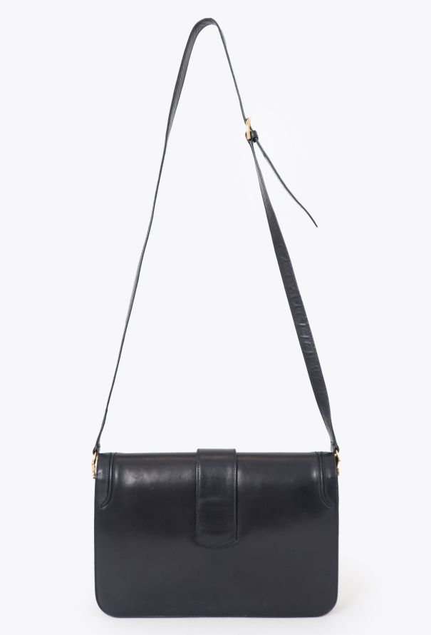 Gucci '70s Navy Horsebit Shoulder Bag - 5