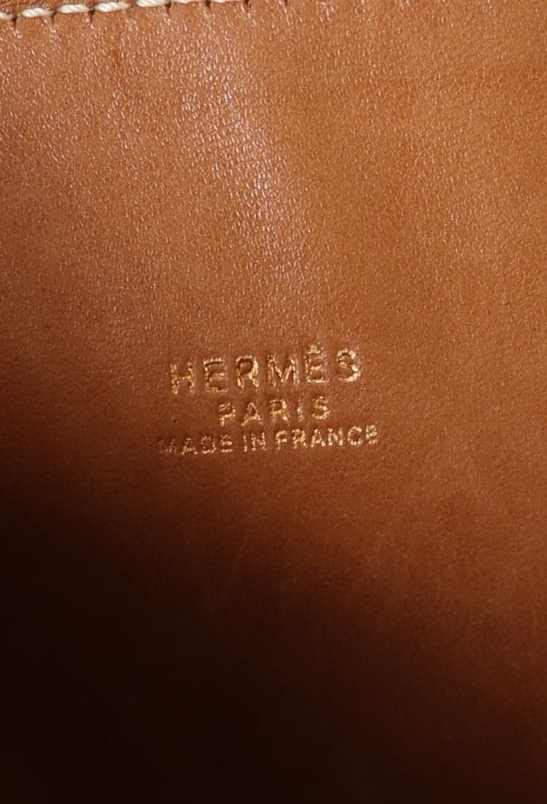Hermès Gold Smooth Grain Calfskin Bolide 35 - 11