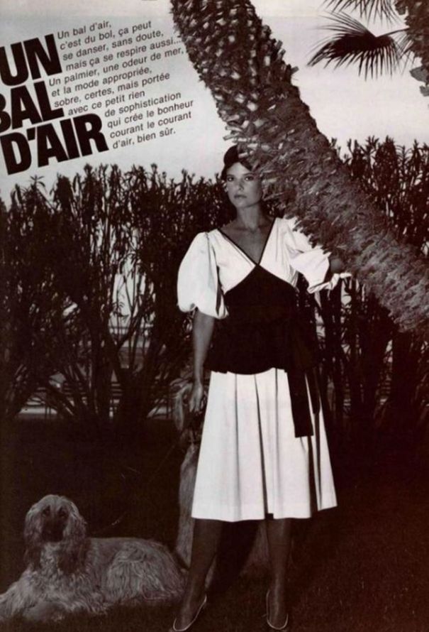 Saint Laurent S/S 1983 Floral Printed Dress - 7