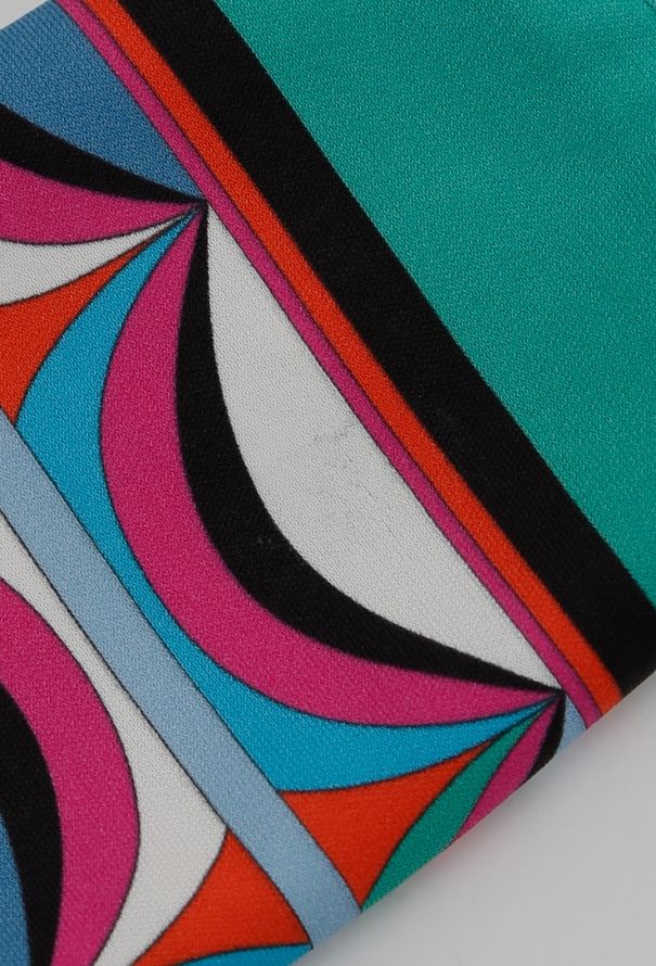 Emilio Pucci Graphic Printed Flared Dress - 6