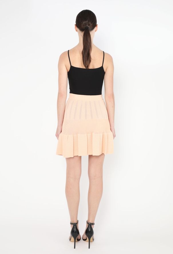 Alaïa Early '90s Fluted Knit Skirt - 6