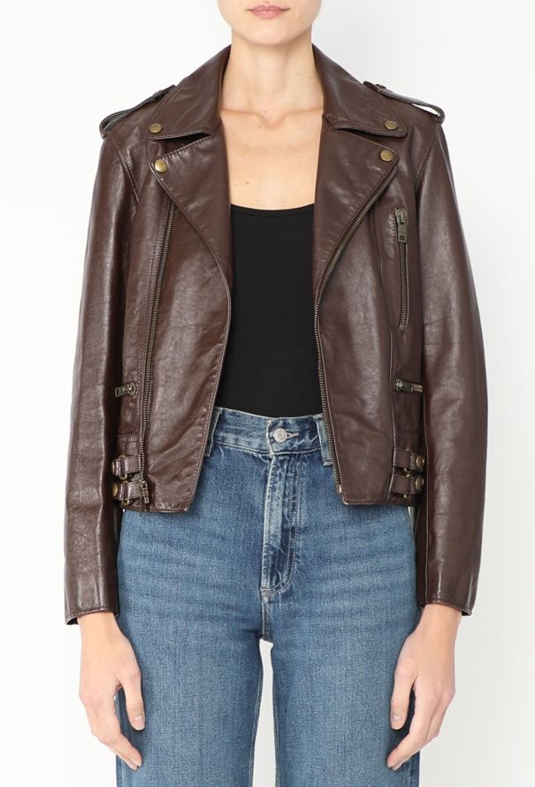 Céline 2019 Leather Biker Jacket - 6