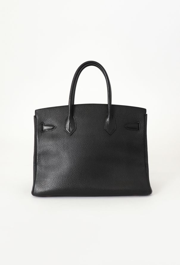 Hermès Exceptional '90 Black Ardennes Birkin 30 - 7