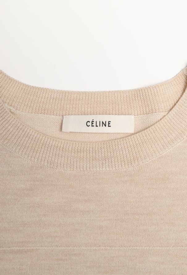Céline Slit Cuff Knit Top - 5