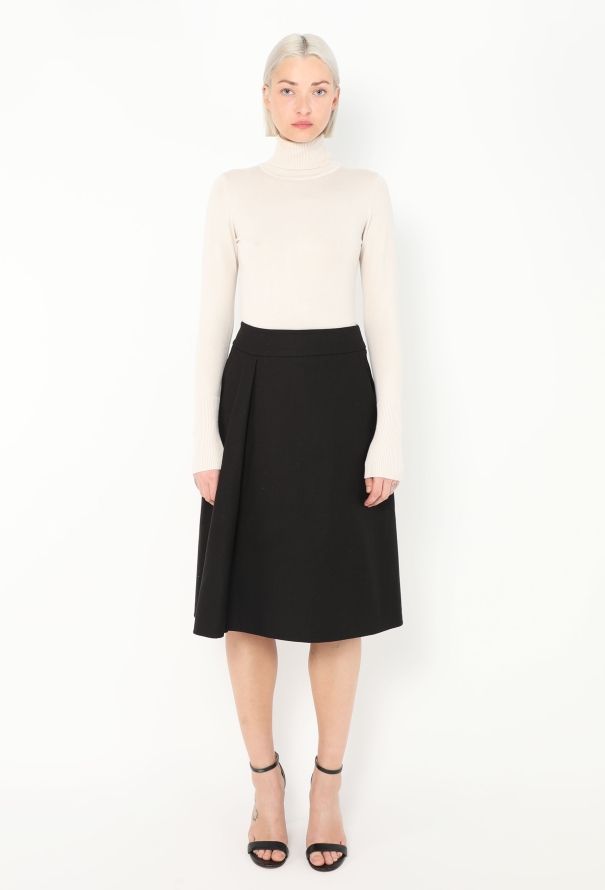 Jil Sander S/S 2013 Pleated Wrap Skirt - 4