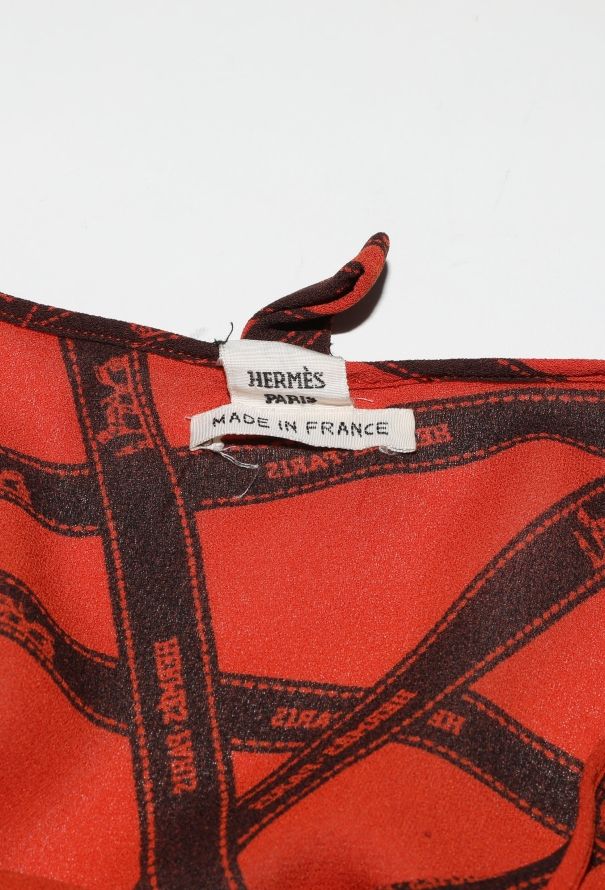 Hermès F/W 2004 Bolducs Silk Blouse - 8