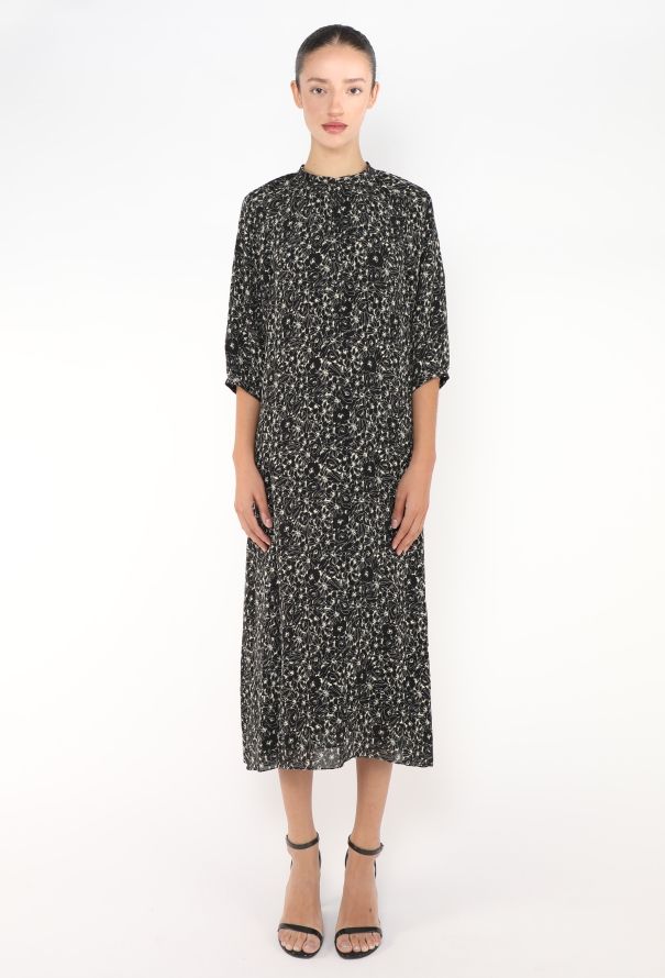 Céline 2023 Georgette Folk Dress - 2