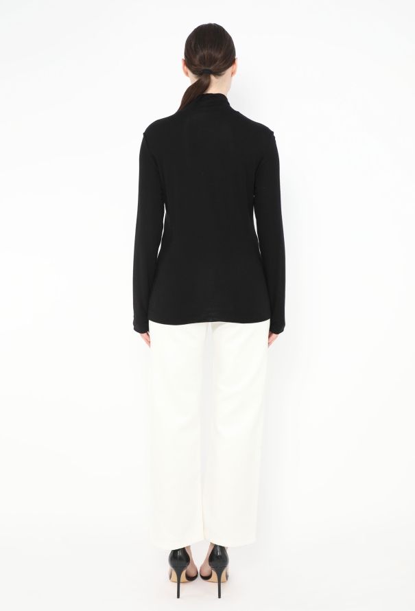 The Row 2021 Dembe Tencel Turtleneck - 4