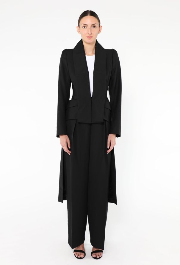 Alexander McQueen RARE F/W 2000 'Eshu' Tailcoat - 3