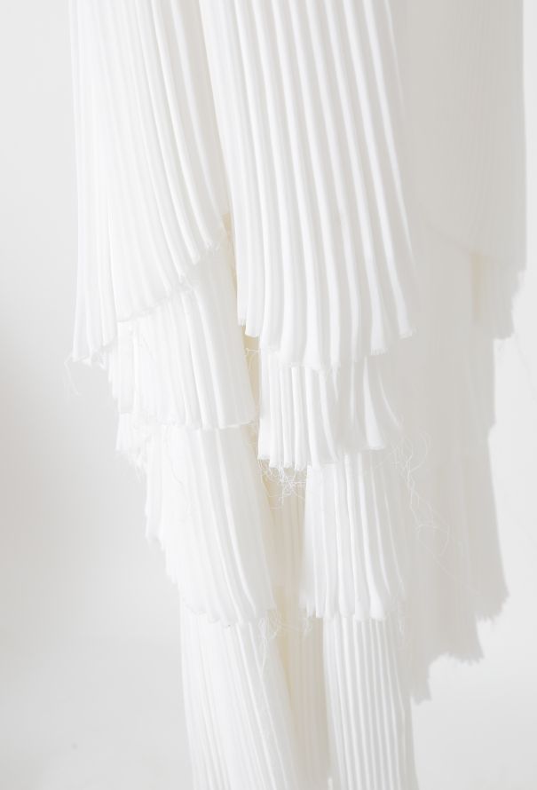 Givenchy S/S 2010 Pleated Lace Dress - 8