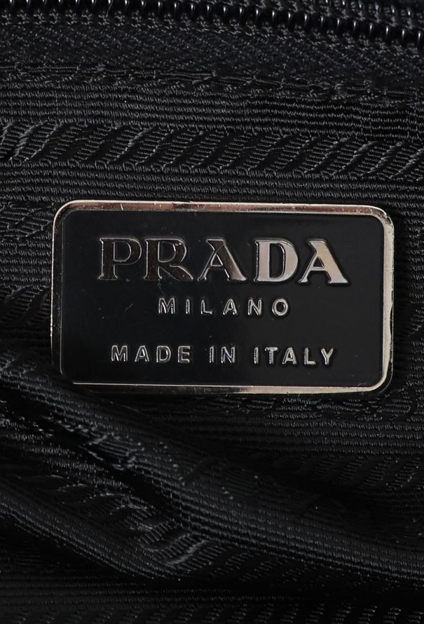Prada Black Nylon Shoulder Bag - 11