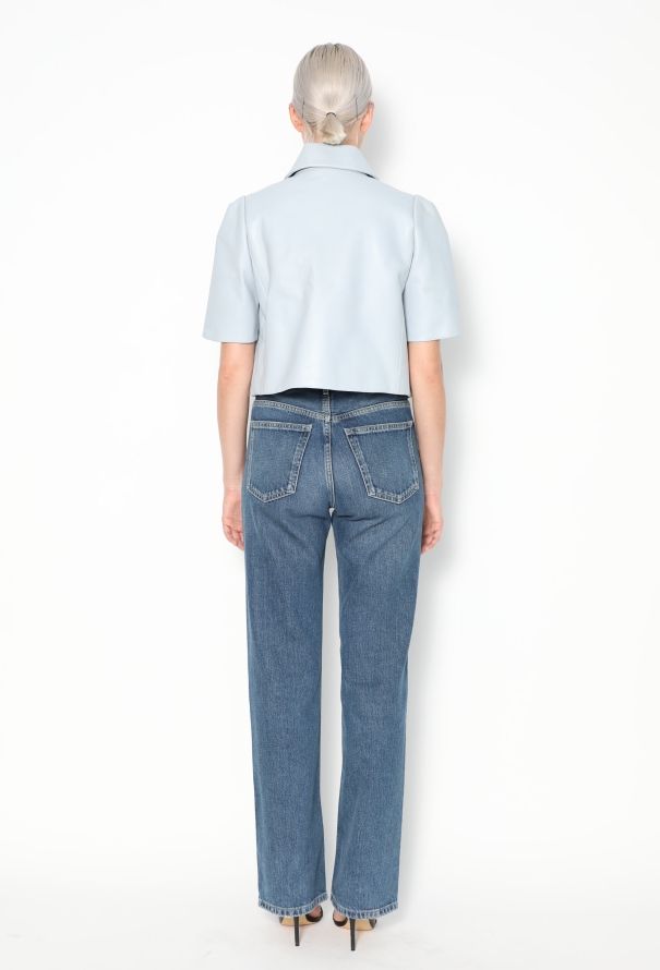 Loewe F/W 2023 Leather Mod Jacket - 6