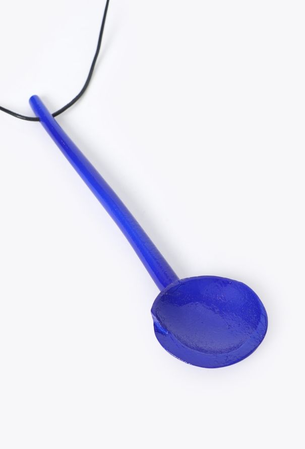 Loewe 2023 Cobalt Spoon Necklace - 3