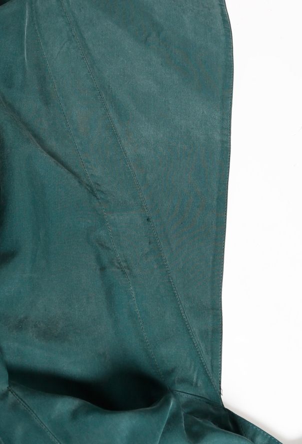 Thierry Mugler Early '90s Asymmetrical Buckled Silk Dress - 10