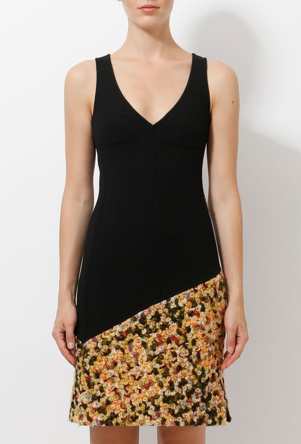 Louis Vuitton Embroidered Wool Dress - 3