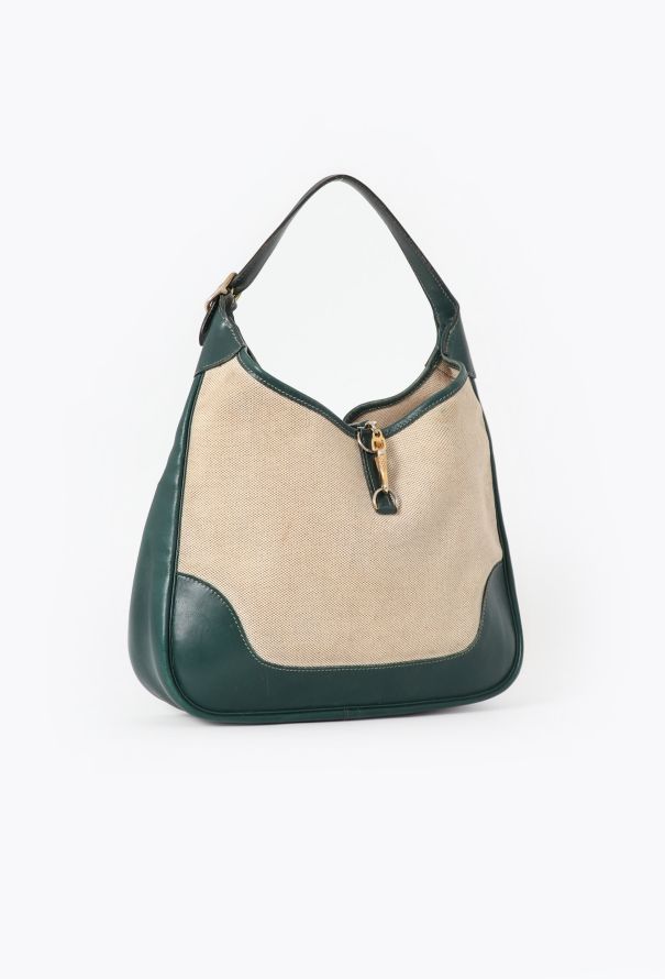 Hermès '70s Box & Toile H Trim Bag - 2