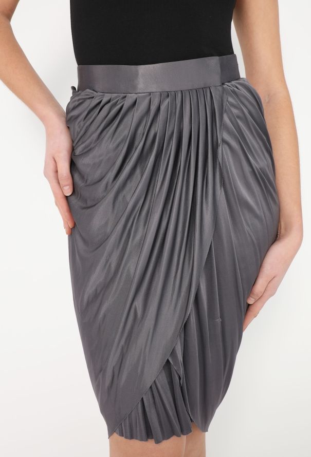 Proenza Schouler F/W 2006 Asymmetrical Pleated Skirt - 1
