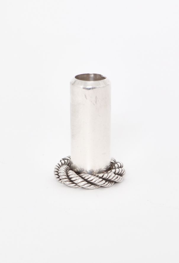 Hermès Rare 1975 Ravinet d'Enfert Silver Lighter Holder - 1