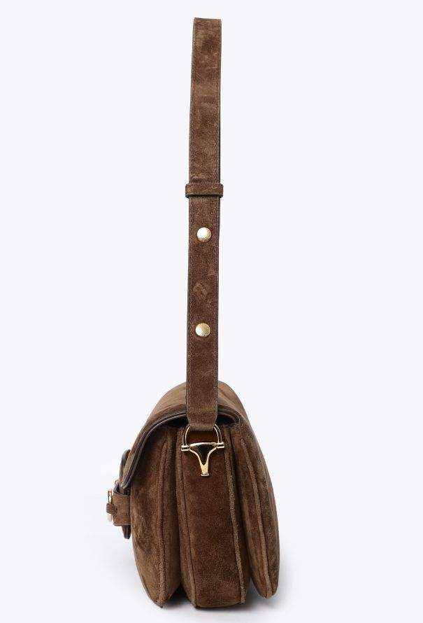 Gucci F/W 2025 Horsebit 1955 Aura Medium Shoulder Bag - 3