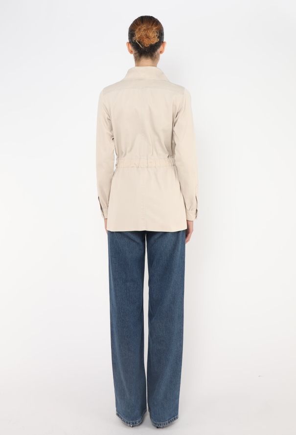 Saint Laurent RARE S/S 1973 Cinched Safari Jacket - 5