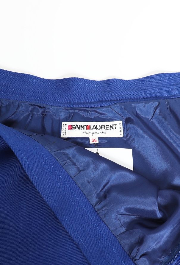 Saint Laurent Vintage Classic A-line Skirt - 4