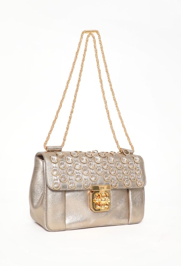 Chloé Metallic Elsie Medium Bag - 3