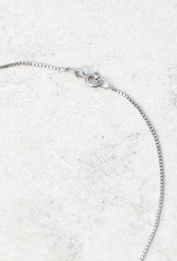 Vintage & Antique 18k White Gold, Moonstone & Diamond Necklace - 8