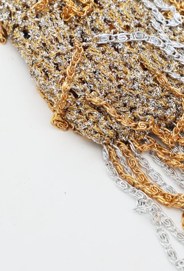 Azzaro Rare '70s Metallic Chandelier Set - 12