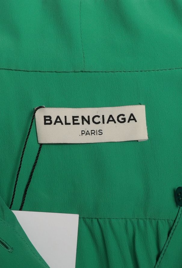 Balenciaga 2016 Silk Lavallière Blouse - 6