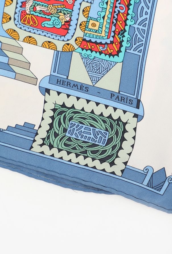 Hermès Vintage 'Astres et Soleil' 90cm Silk Scarf - 5