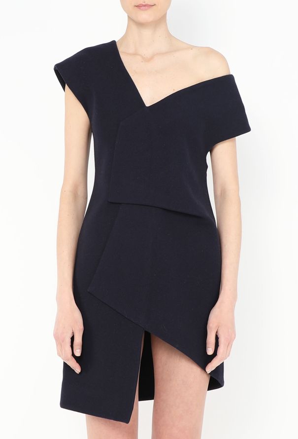 Jacquemus F/W 2015 Asymmetrical Felted Dress - 3