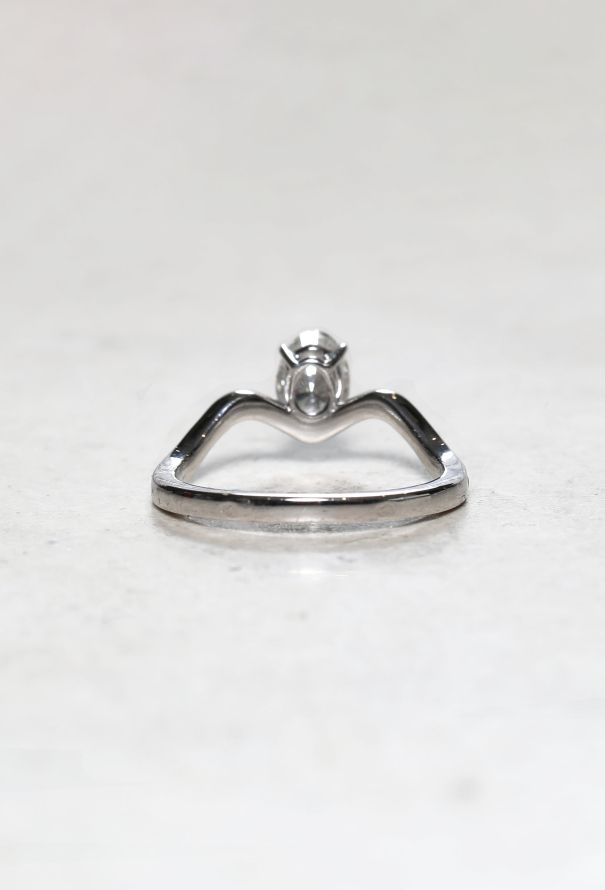 Mellerio 18k White Gold & Diamond Ring - 5