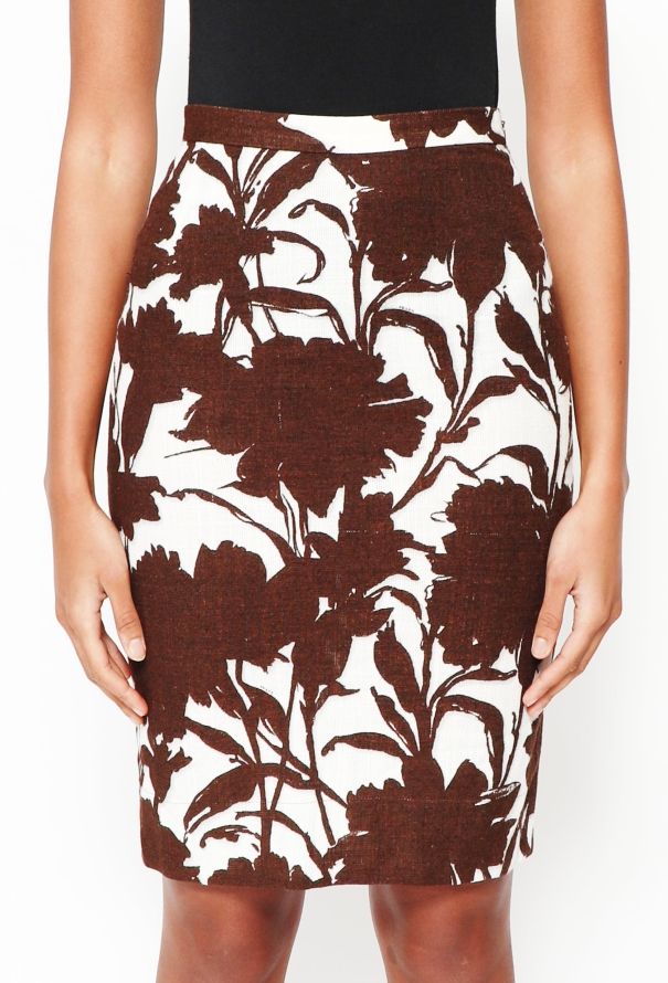 Prada S/S 2001 Floral Skirt - 3