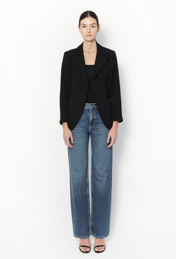 Saint Laurent Vintage Double-Breasted Blazer - 2