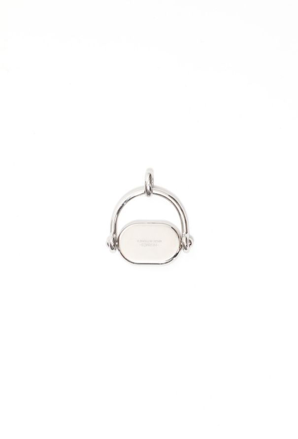 Hermès Leather Stirrup Pendant - 4
