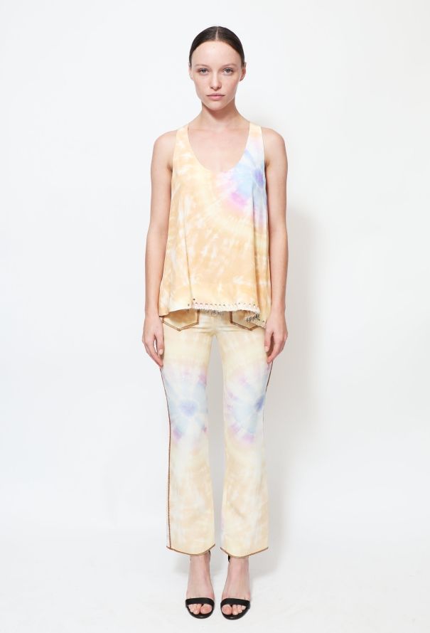 Paco Rabanne S/S 2016 Tie-Dye Ensemble - 1