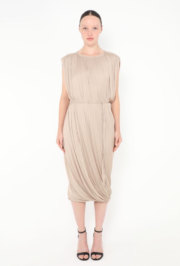 Lanvin S/S 2008 Grecian Pleated Dress - 1