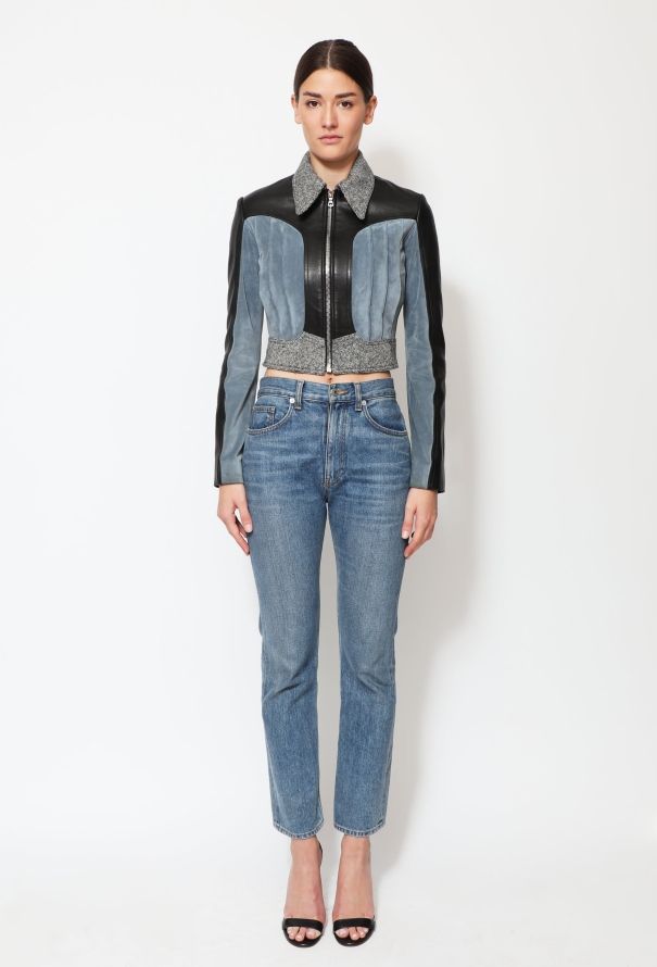 Rodarte S/S 2016 Suede Leather Jacket - 4