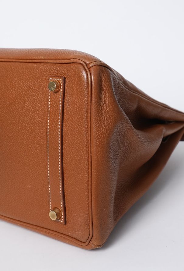 Hermès Beautiful Gold Togo Birkin 35 - 11