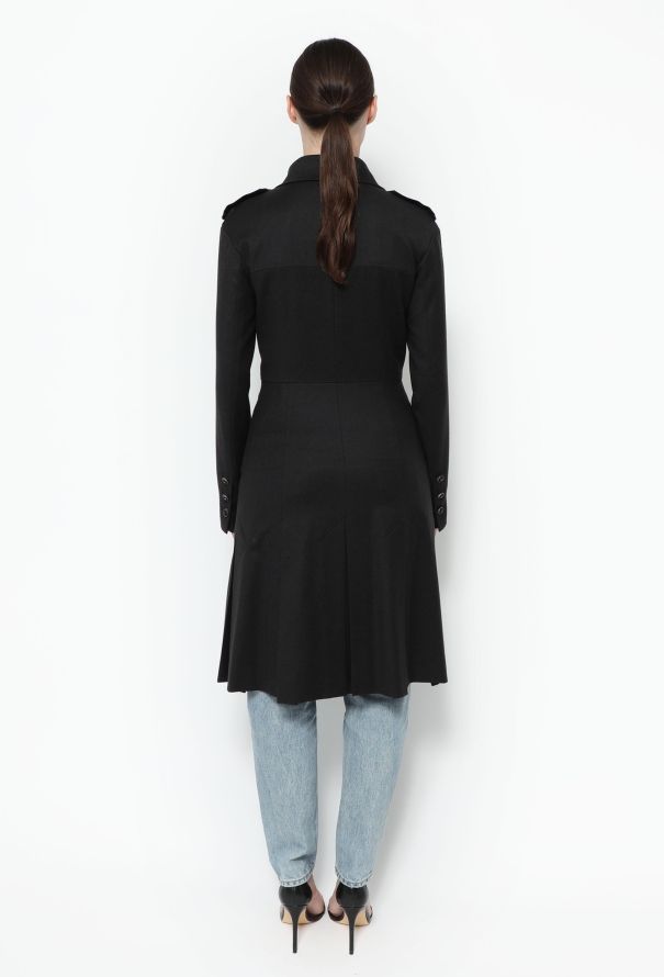 Chanel Double-Breasted Trench Dress - 5