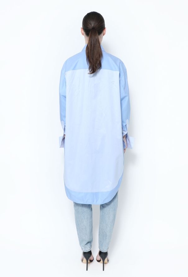 Loewe 2022 Trompe L'Oeil Cotton Shirt - 3