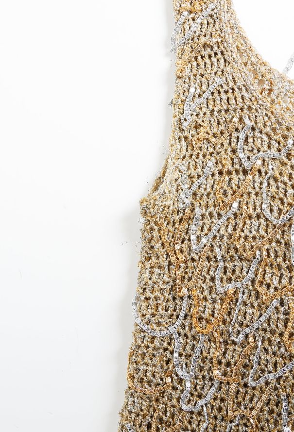 Azzaro Rare '70s Metallic Chandelier Set - 18