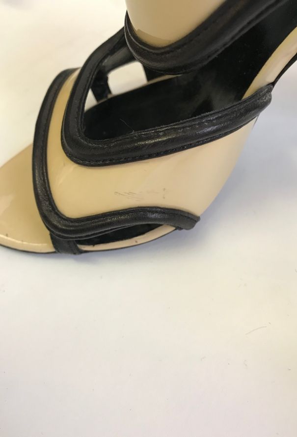 Balenciaga S/S 2006 Patent Sandals - 8