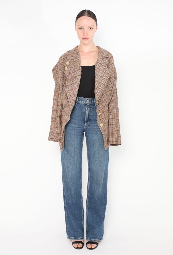 Vivienne Westwood Deconstructed Plaid Jacket - 3